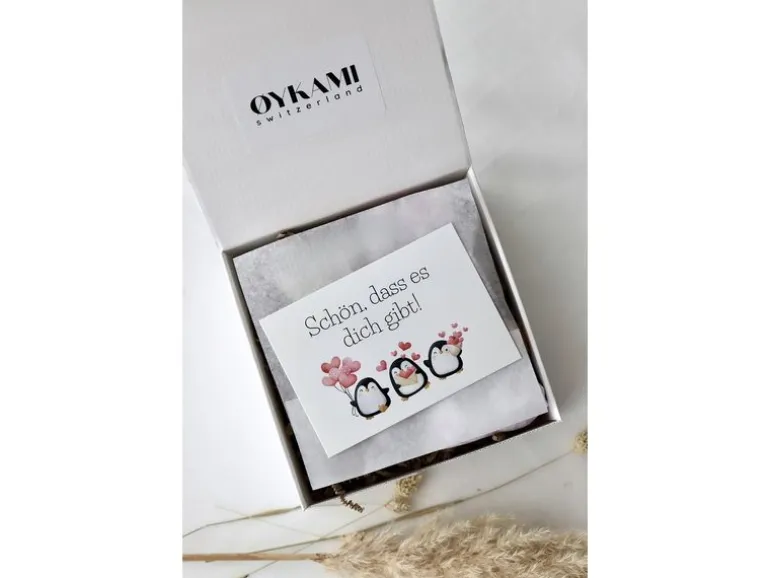 Oykami Baby Geschenkbox Rosa Phoenix Hase