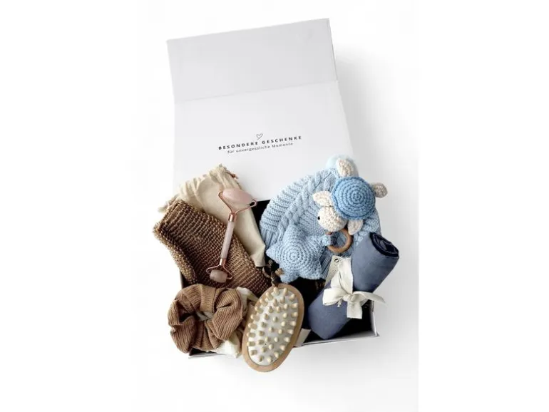 Oykami Mama-Baby Geschenkbox Elora Blau
