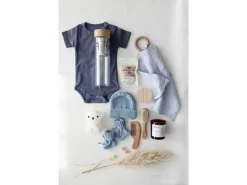 Oykami Mama Geschenkbox Teeflasche Blau Lugano