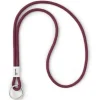 Pantone by Copenhagen Design Schlüsselanhänger Key Chain Long Nylon Aubergine 48 x 3.3 cm