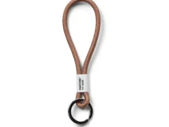Pantone by Copenhagen Design Schlüsselanhänger Key Chain Short Metall Nylon Braun 18 cm