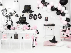 Partydeco Geschenkbox Fledermäuse Schwarz