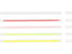 Partydeco Knicklichter + Verbinder farbig, 100 Stk.