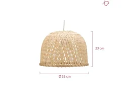 Pauleen Pendelleuchte Woody Pearl, 135.5 cm, E27, 20 W