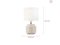 Pauleen Tischleuchte Bright Soul, E14, Beige