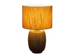 Pauleen Tischleuchte Pretty Classy 1x E27 Dunklelgrau/Beige