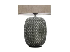 Pauleen Tischleuchte Pretty Classy 1x E27 Dunklelgrau/Beige