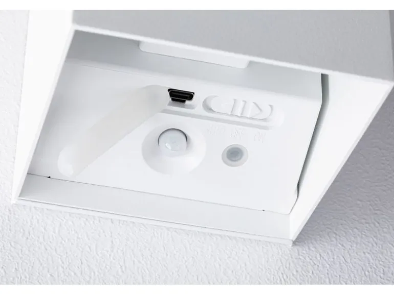 Paulmann Akkuwandleuchte Nyara IP44, Weiss