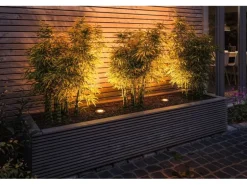 Paulmann Bodeneinbauleuchte IP65, Goldlicht