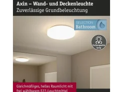 Paulmann Deckenleuchte Axin IP44 E27