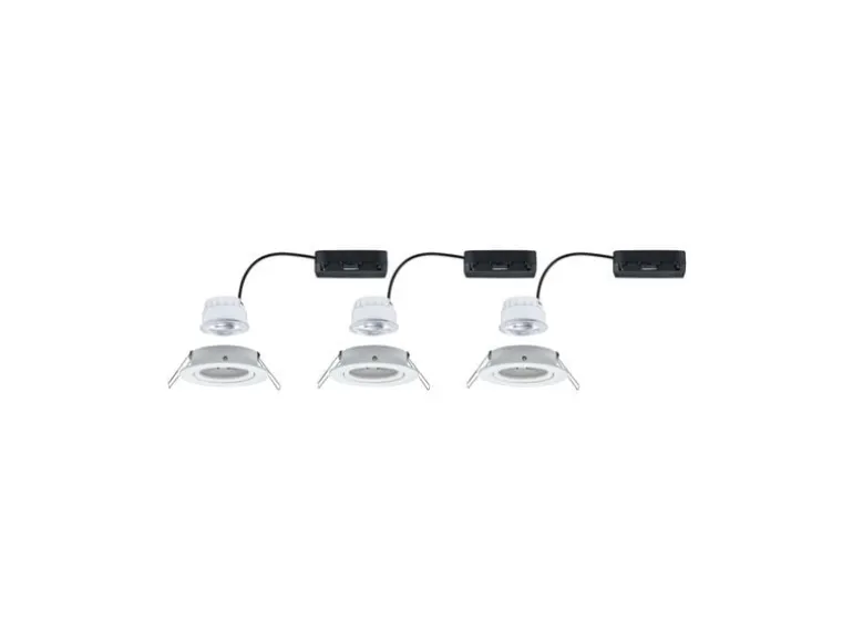 Paulmann Einbauleuchte LED Nova Plus 3-Set Weiss
