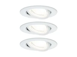 Paulmann Einbauleuchte LED Nova Plus 3-Set Weiss