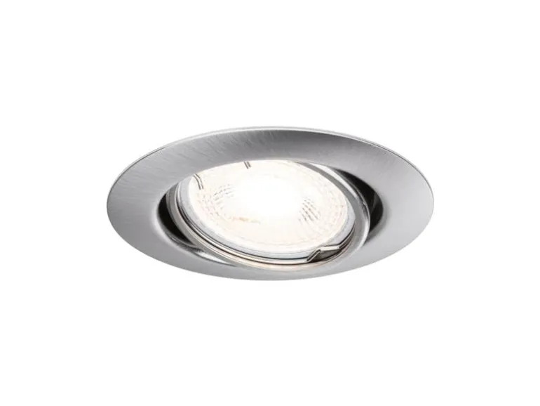 Paulmann Einbauspot LED Base Basisset, GU10, 10 x 10W, Eisen