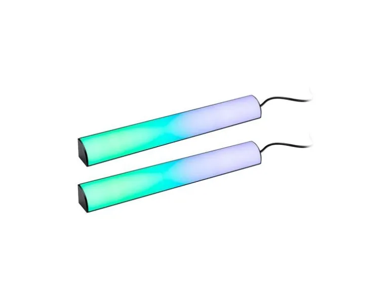 Paulmann EntertainLED Lightbar Dynamic RGB, 30 cm, Schwarz, 2er Set