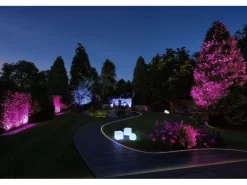 Paulmann Gartenleuchte Plug & Shine PIKE RGBW Spot 40 °, ZigBee