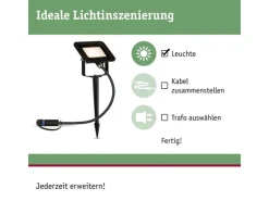 Paulmann Gartenspot Plug & Shine Flood 6.5 W 3000 K, Erweiterung