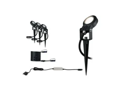 Paulmann Gartenspot Plug & Shine Sting 100° 3000 K, Basisset