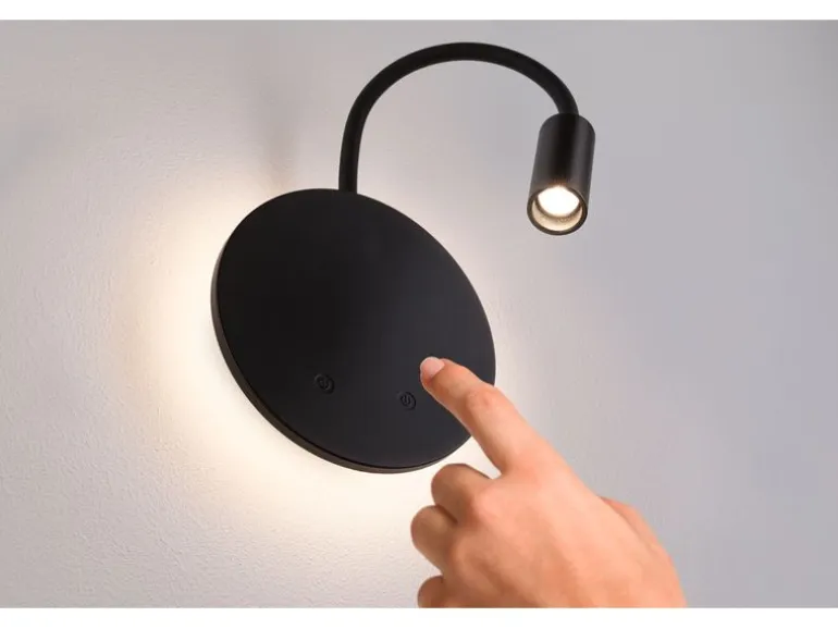 Paulmann LED Akkuwandleuchte Miora 2700K dimmbar Schwarz