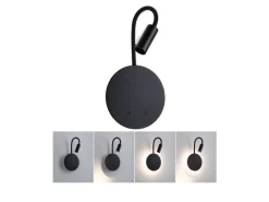 Paulmann LED Akkuwandleuchte Miora 2700K dimmbar Schwarz