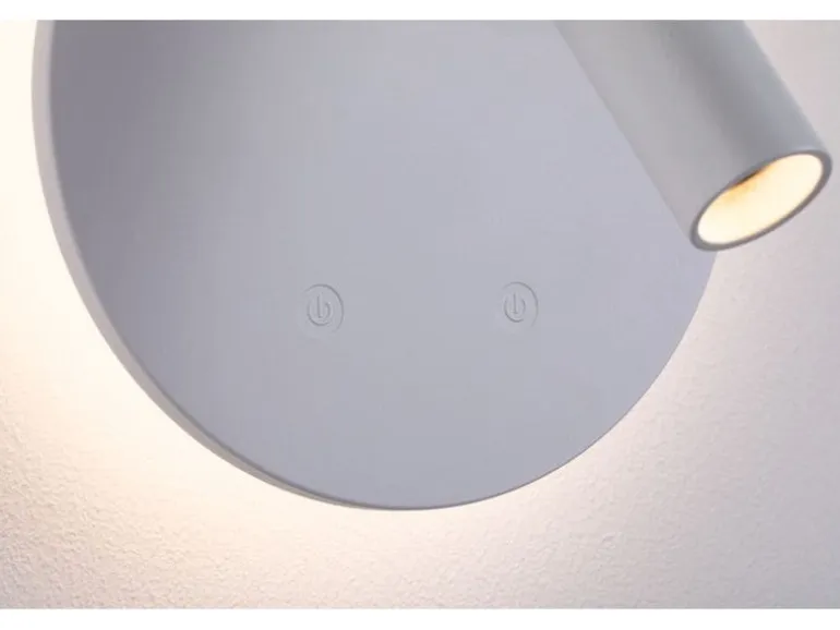 Paulmann LED Akkuwandleuchte Kiora 2700K dimmbar Weiss