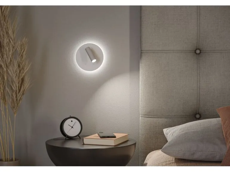 Paulmann LED Akkuwandleuchte Kiora 2700K dimmbar Weiss