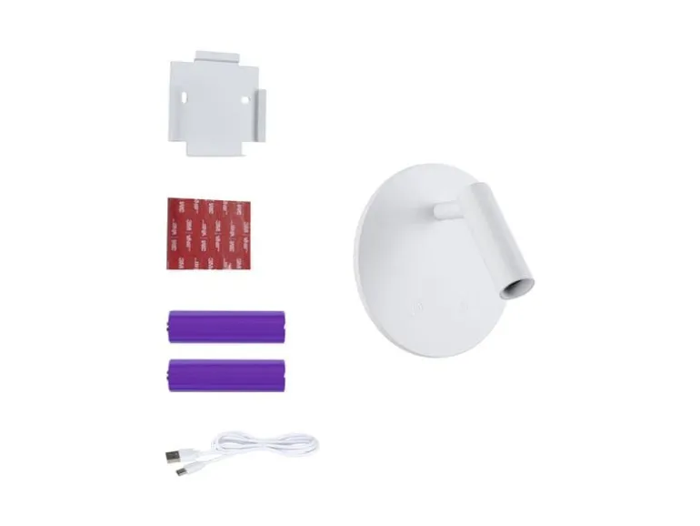 Paulmann LED Akkuwandleuchte Kiora 2700K dimmbar Weiss