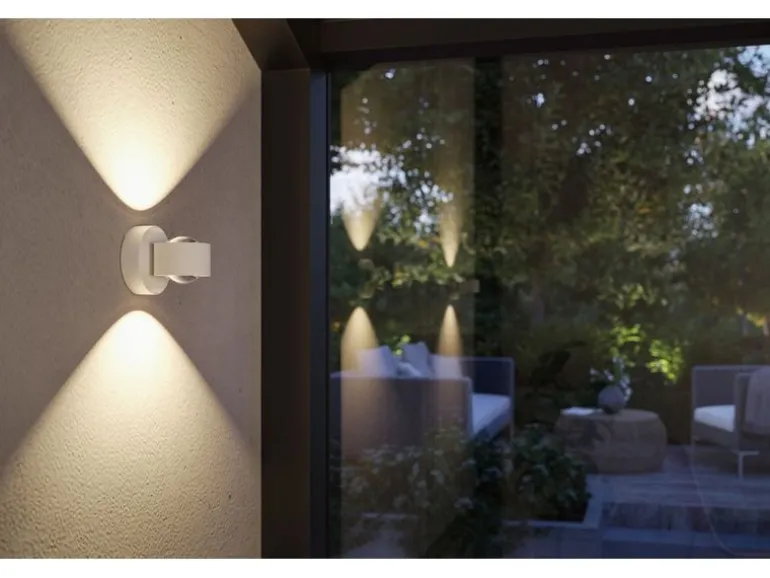 Paulmann LED Akkuwandleuchte Zorik 2700K dimmbar Weiss