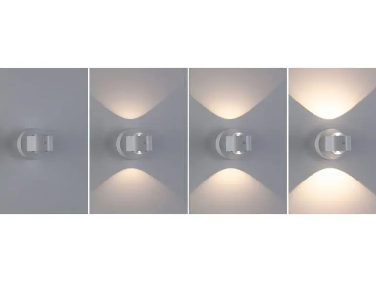 Paulmann LED Akkuwandleuchte Zorik 2700K dimmbar Weiss