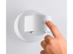 Paulmann LED Akkuwandleuchte Zorik 2700K dimmbar Weiss