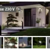 Paulmann LED Aussenwandleuchte Azalena, Smart Home Zigbee 3.0