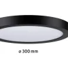 Paulmann LED Panel Abia rund 300 mm Schwarz