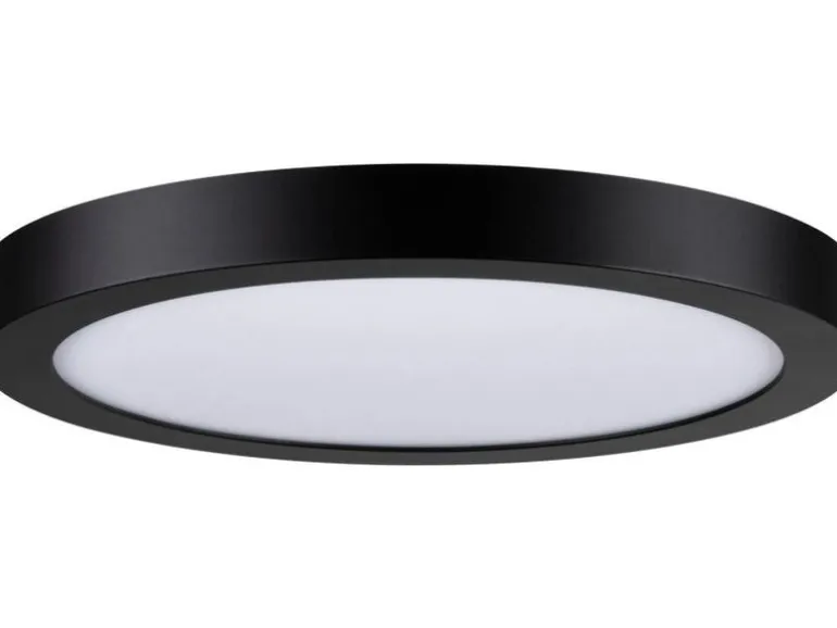Paulmann LED Panel Abia rund 300 mm Schwarz