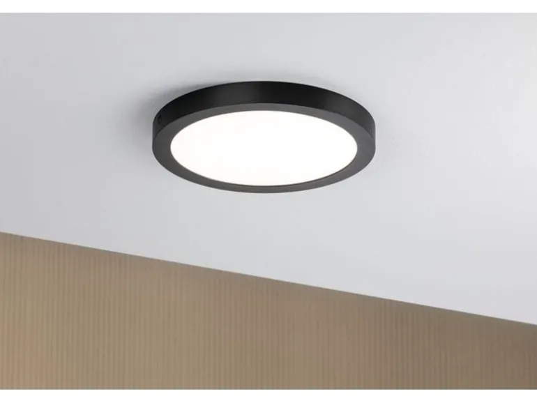 Paulmann LED Panel Abia rund 300 mm Schwarz