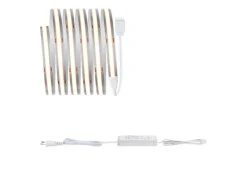Paulmann LED-Stripe MaxLED 500 Basis Set COB, 2700 K, 1.5 m, Silber