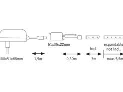 Paulmann LED-Stripe MaxLED 250 RGBW, 3 m Basisset