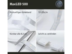 Paulmann LED-Stripe MaxLED 500 Tunable White, 1.5 m Basisset