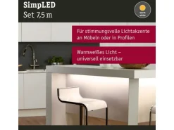 Paulmann LED-Stripe SimpLED 3000 K, 7.5 m Rolle