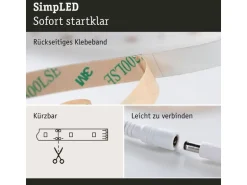 Paulmann LED-Stripe SimpLED RGB, 5 m Rolle