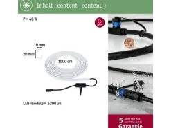 Paulmann LED-Stripe Smart Home Plug & Shine Smooth, RGB, 10m, Weiss