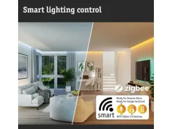 Paulmann LED-Stripe Smart Home Plug & Shine Smooth, RGB, 10m, Weiss
