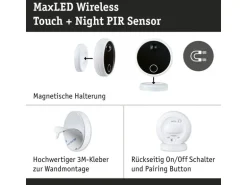 Paulmann MaxLED Wireless PIR & Touch