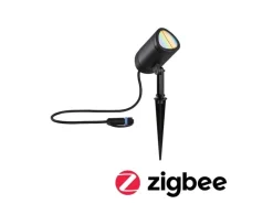 Paulmann Outdoor Gartenspot Plug & Shine Shira, RGBW, 6.5W, Anthrazit