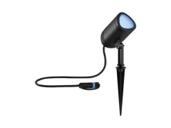 Paulmann Outdoor Gartenspot Plug & Shine Shira, RGBW, 6.5W, Anthrazit