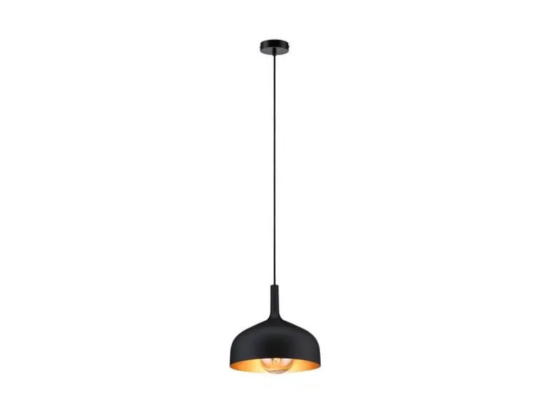 Paulmann Pendelleuchte Embla II E27 Schwarz Gold Metall Metall