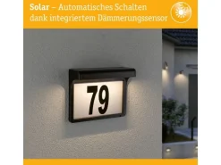 Paulmann Solar LED Hausnummernleuchte Dayton II