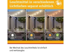 Paulmann Solar LED Lichterkette Taina IP67 3000K 1.71m