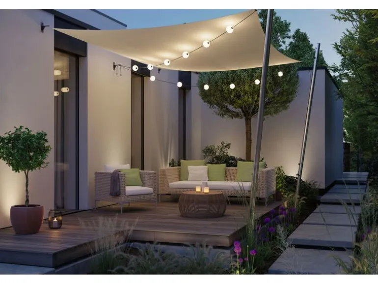 Paulmann Solar LED Lichterkette Taina IP67 3000K 1.71m