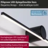 Paulmann Spiegelleuchte LED Sava 4.2W Schwarz