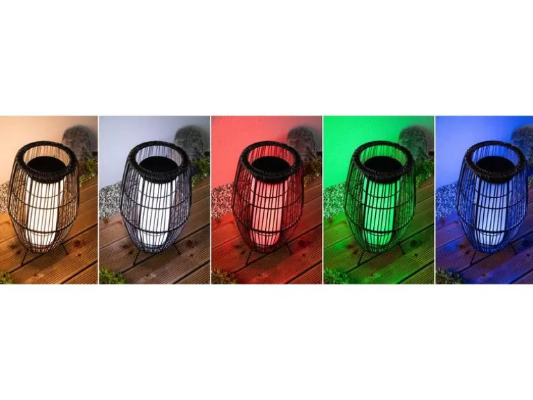 Paulmann Stehleuchte Plug & Shine Basket, RGBW, 3.2W, Schwarz