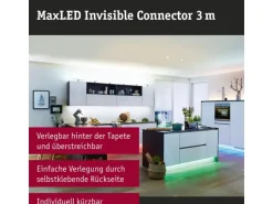 Paulmann Verbindungskabel MaxLED unsichtbar, 3 m